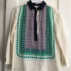 J. Crew silk blouse